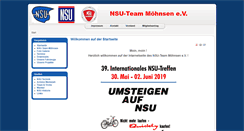 Desktop Screenshot of nsu-team-moehnsen.de